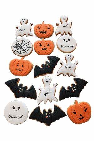 Halloween themed cookies