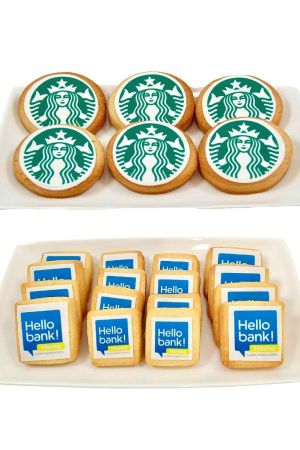 Cookies with logo