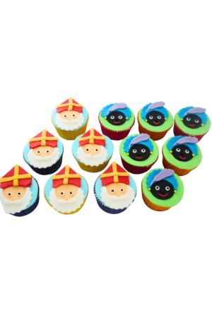 Saint Nicholas Black Pete Cupcakes
