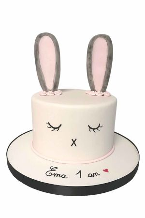 Rabbit birthday cake