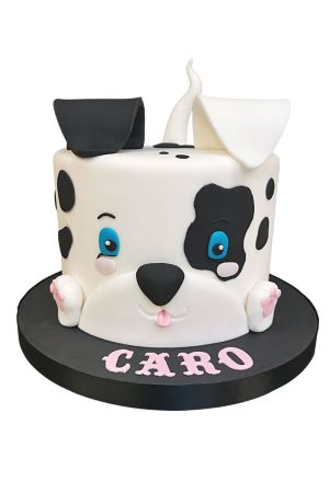 Gâteau d'anniversaire - style chien
