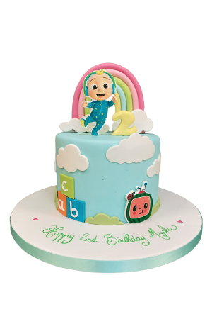 Gâteau d'anniversaire Cocomelon