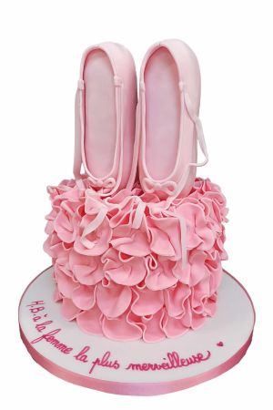 Ballerina shoes and tutu
