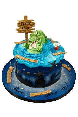 Peter Pan birthday cake