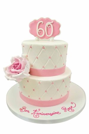 Gâteau femme 60 ans