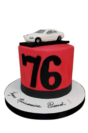 Mercedes birthday cake