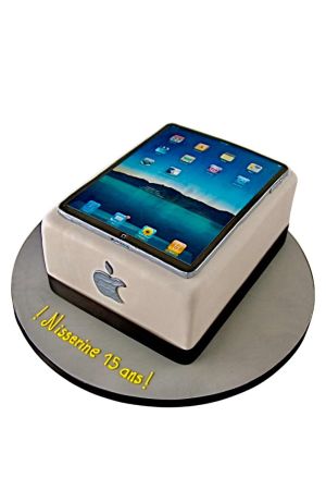 Ipad verjaardagstaart