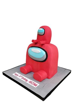 Personalised Among Us Cake