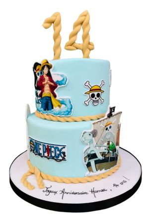 Gâteau 2 étages One Piece