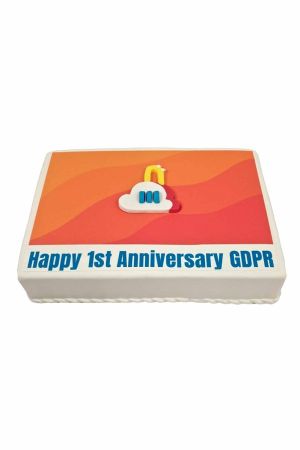European association tiered cake