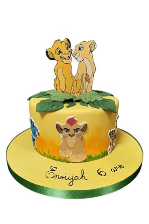 Simba verjaardagstaart