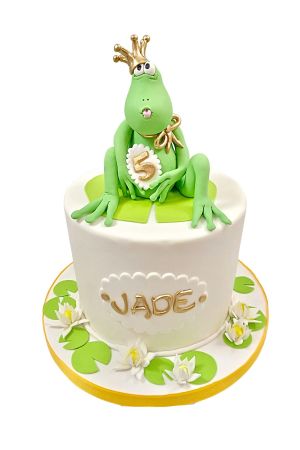 Princess and the frog cake