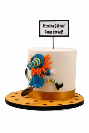 Witch Halloween Cake