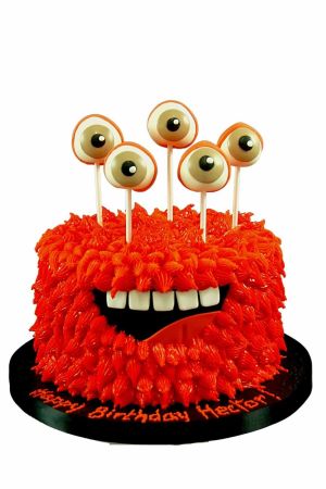 Monster Halloween cake