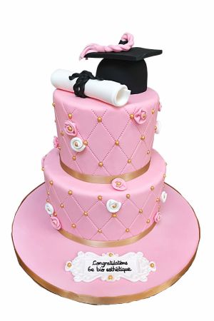 Gâteau personnalisé diplômé