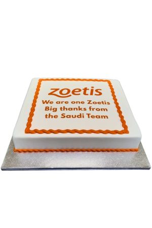 Thank you corporate cake