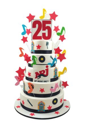 25 year company anniversary cake