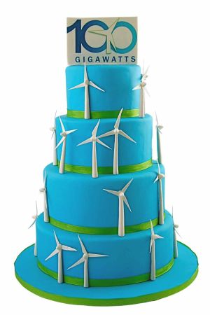 Windmolen taart