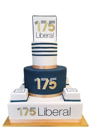 175-jarig bedrijfsjubileum taart
