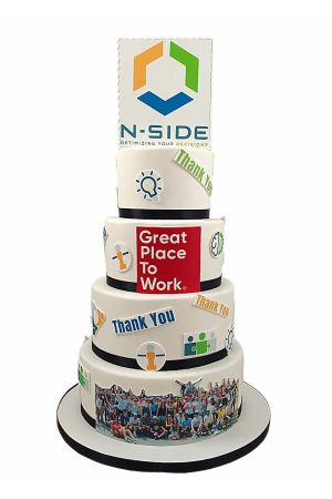 Great place to work cake