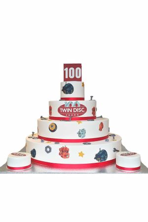 100 year company anniversary cake