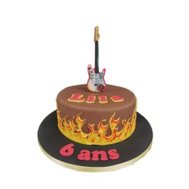 ギター Hot Cake Jimi Hendrix Electric Guitar Birthday Cake | The French Cake Company