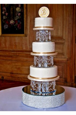 Svarowski wedding cake