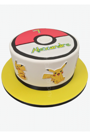 Pokemon pikachu taart