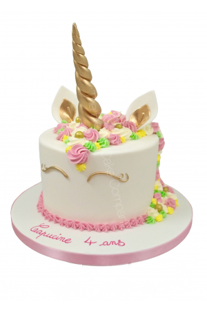 Gâteau d'anniversaire Licorne