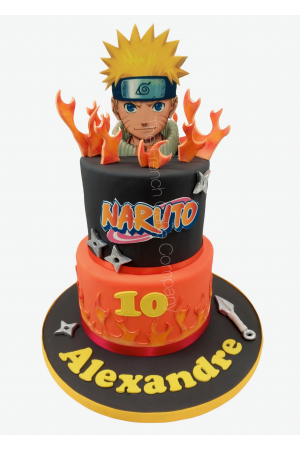 Naruto verjaardagstaart