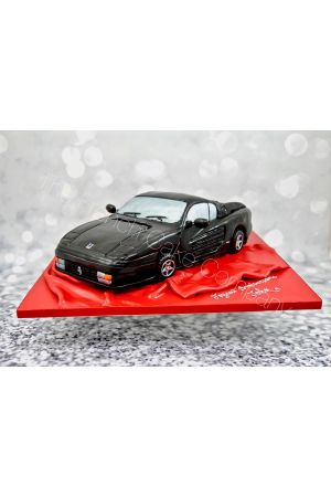 Ferrari Testarossa verjaardagstaart