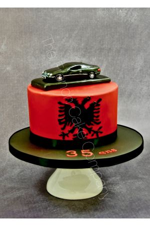 Mercedes verjaardagstaart