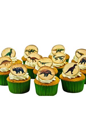 Cupcakes anniversaire dinosaures