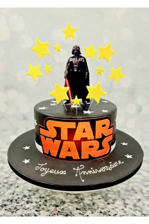 Gâteau Star Wars Darth Vader