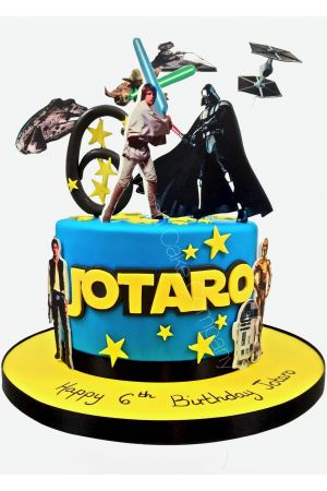 Star Wars birthday cake