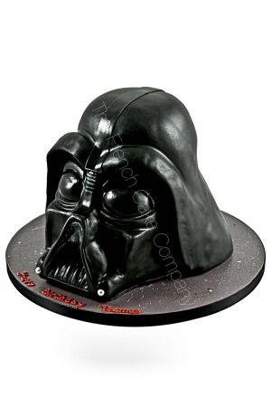 Gâteau anniversaire Darth Vader