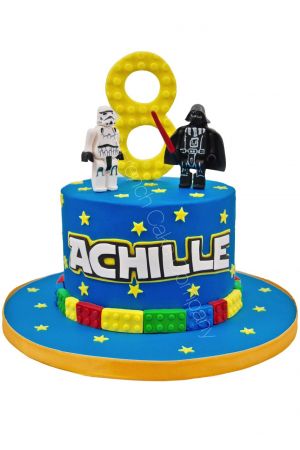 Lego Star Wars verjaardagstaart