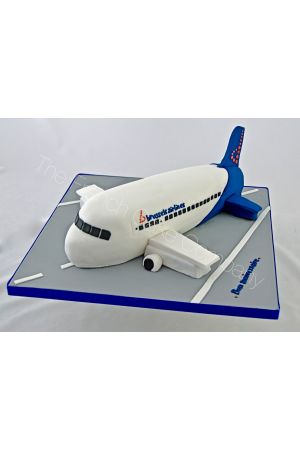Gâteau anniversaire avion