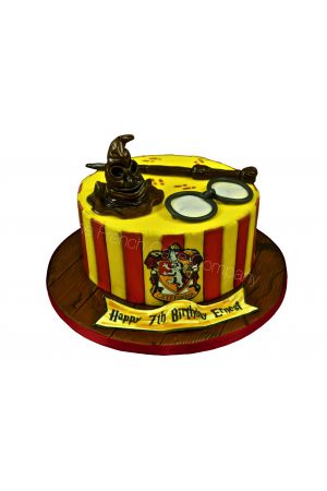 Gâteau Harry Potter Gryffindor
