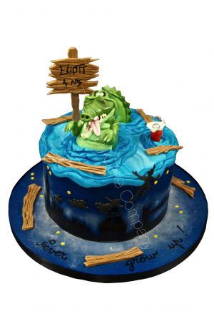 Peter Pan birthday cake