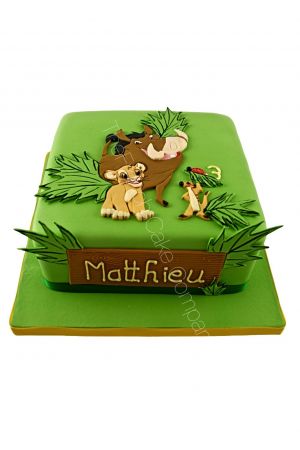 Gâteau anniversaire Simba