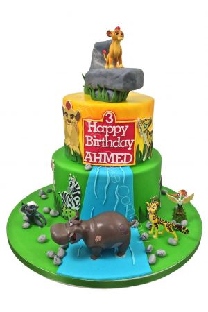 The Lion Guard birthday cake