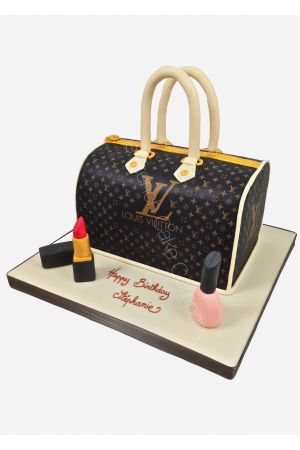 Louis Vuitton zak taart