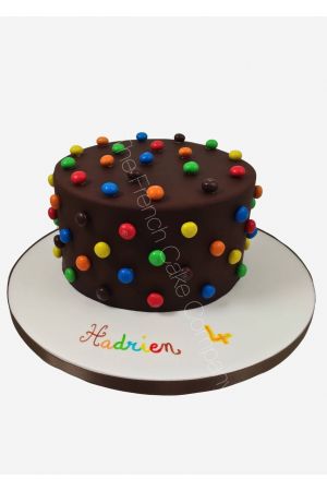 Gâteau anniversaire M&M's chocolat