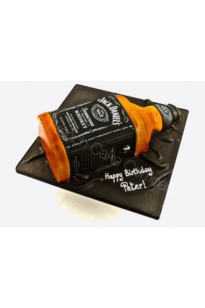 Whiskey Jack Daniels cake