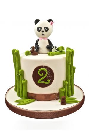 Panda birthday cake