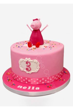 Gâteau anniversaire Peppa Pig