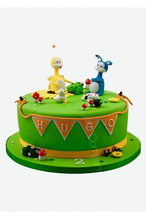 Uki Baby TV birthday cake