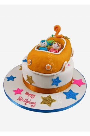 Umizoomi car birthday cake