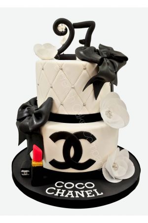 Coco Chanel Tiered Cake